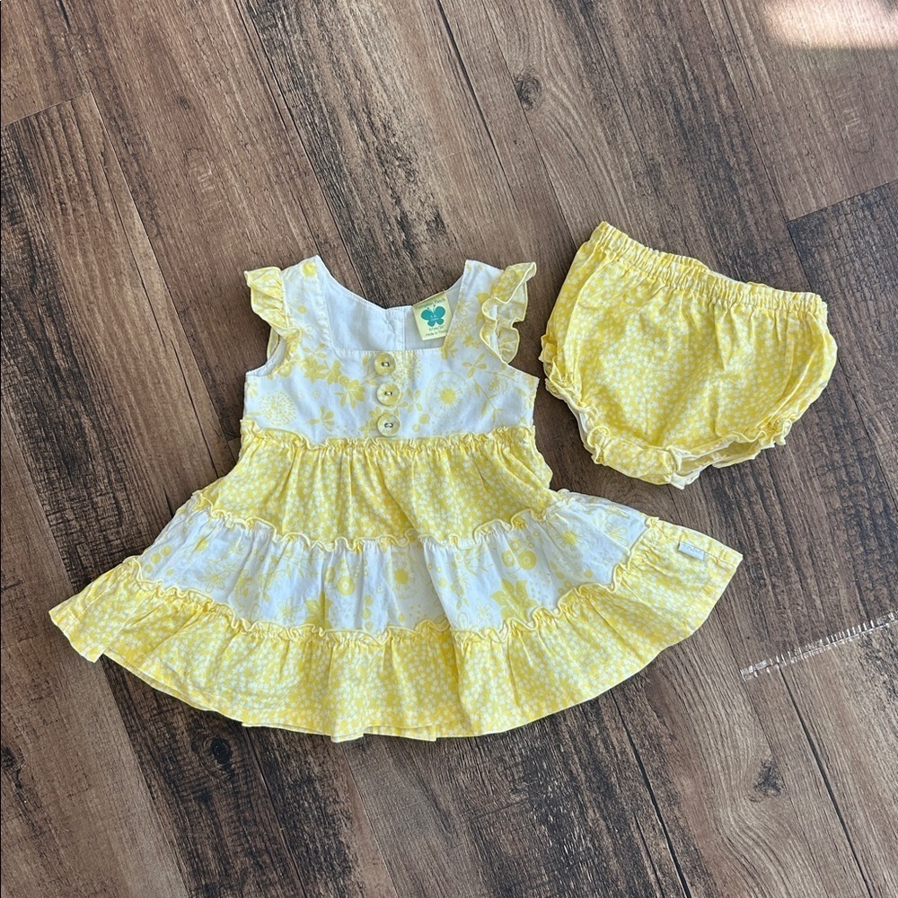 Pumpkin patch Spring/summer baby girl outfit 🌻